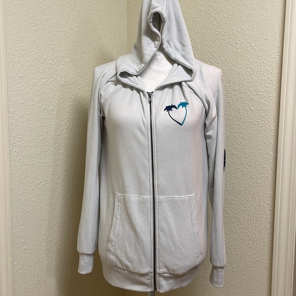 CHASER Cloth Vacation Club Zip Up Hoodie Jacket - Picture 5 of 9